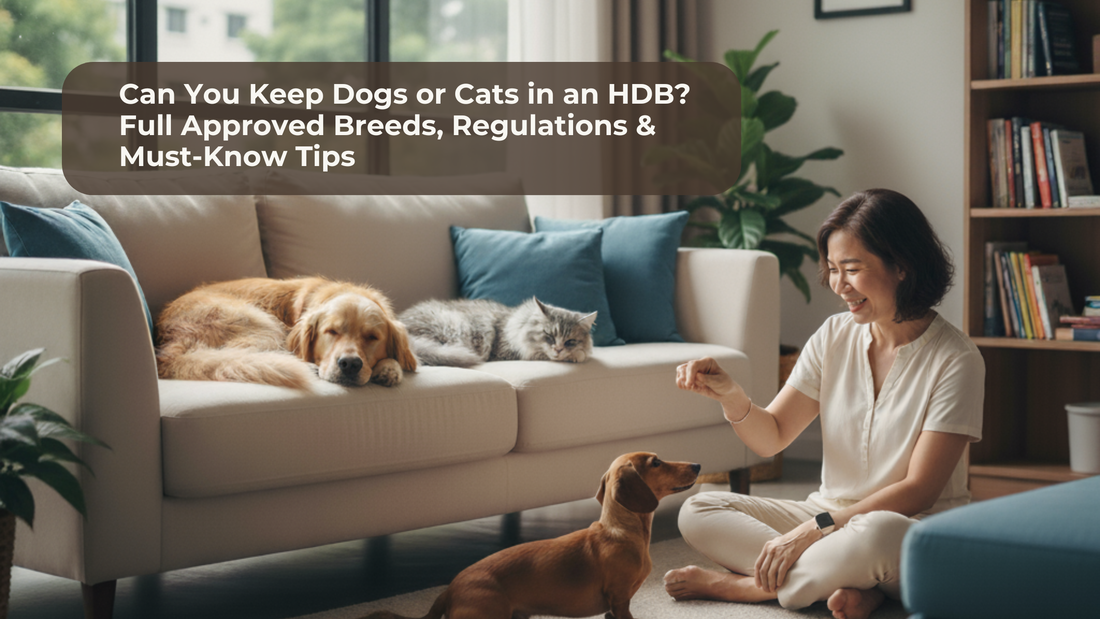 Can You Keep Dogs or Cats in an HDB? Full Approved Breeds, Regulations & Must-Know Tips