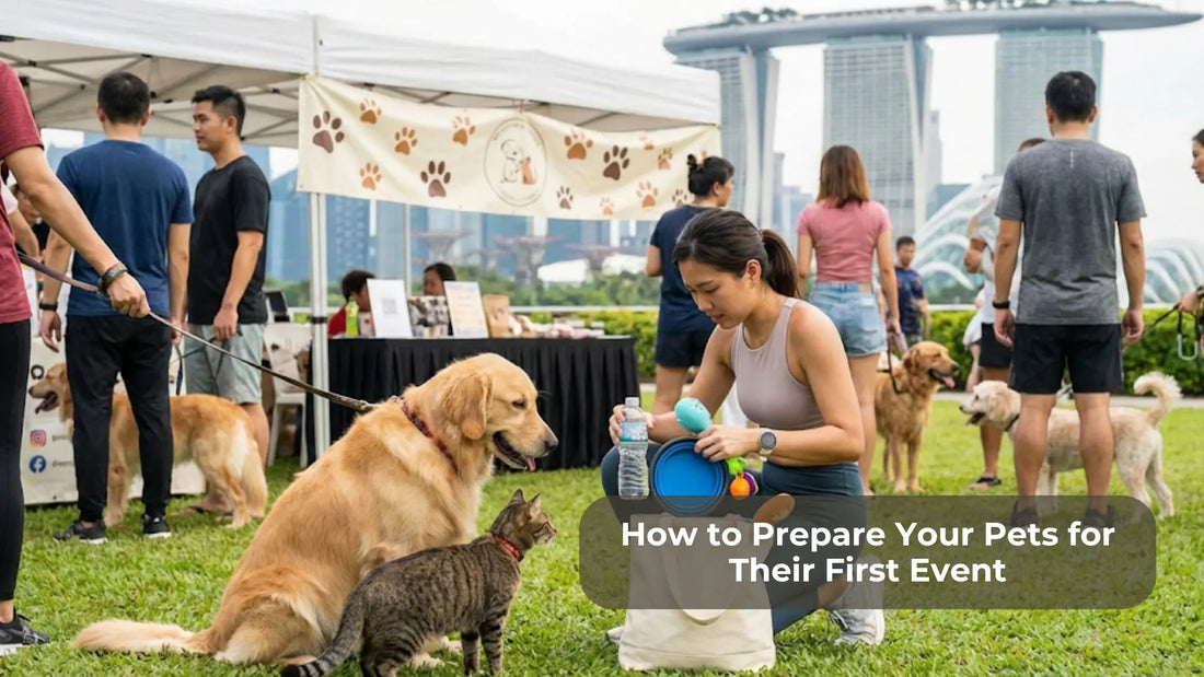 How to Prepare Your Dog or Cat for Their First Pet-Friendly Event (Singapore Guide)